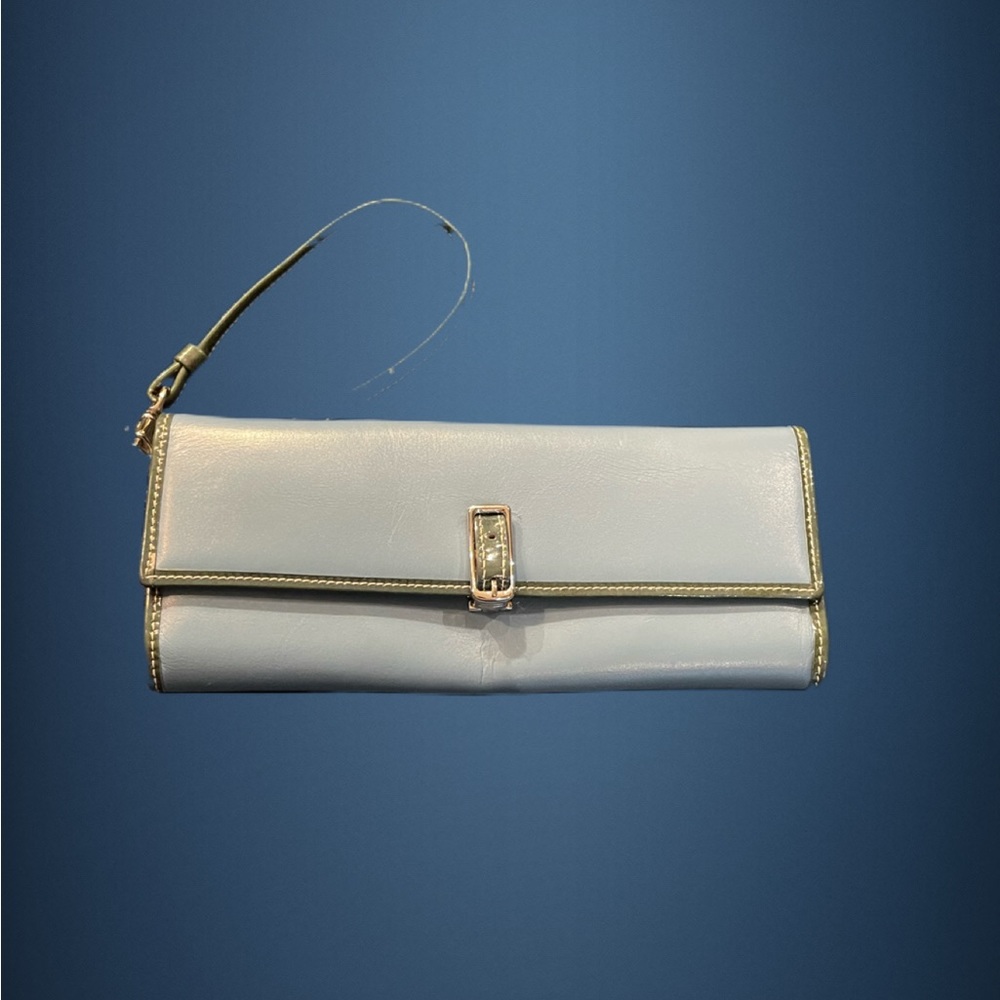 Coach wristlet light cornflower blue. No blemishes- never used